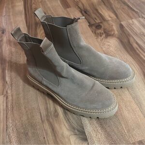 Dolce Vita Gray Ankle Boots